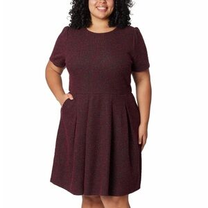 Draper James Women’s Knit Fit & Flare Holiday Dress – Size XL (16–18) NWT